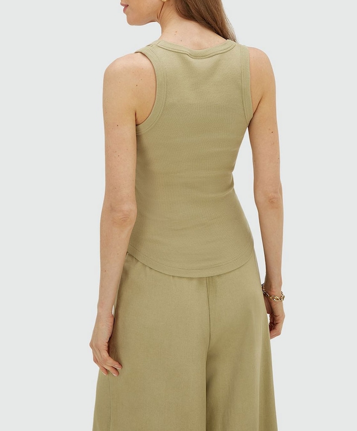 Dames top groen
