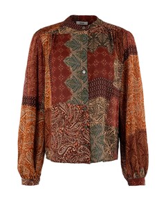 Dames blouse brique