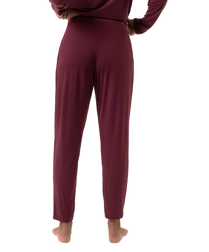 Pyjamabroek bordeaux