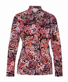 Dames blouse bordeaux