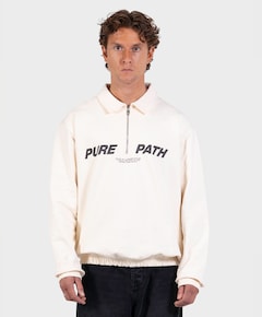 Heren sweater ecru