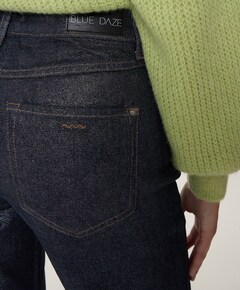 Jeans straight leg Twill comford denim dames jeans grijs