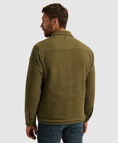 Heren overshirt groen