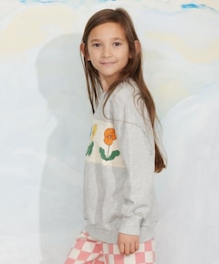 Meisjes sweater grijs