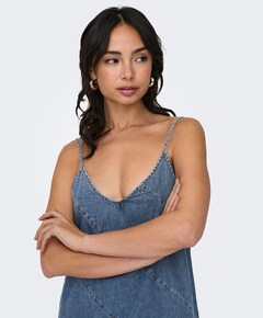 Dames jurk blauw