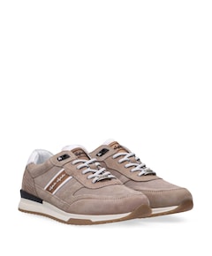 Filmon leather heren sneakers beige