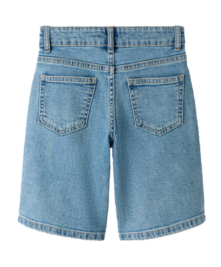 NKFROSE HW L DNM RHINE 2277- meisjes korte broek blauw