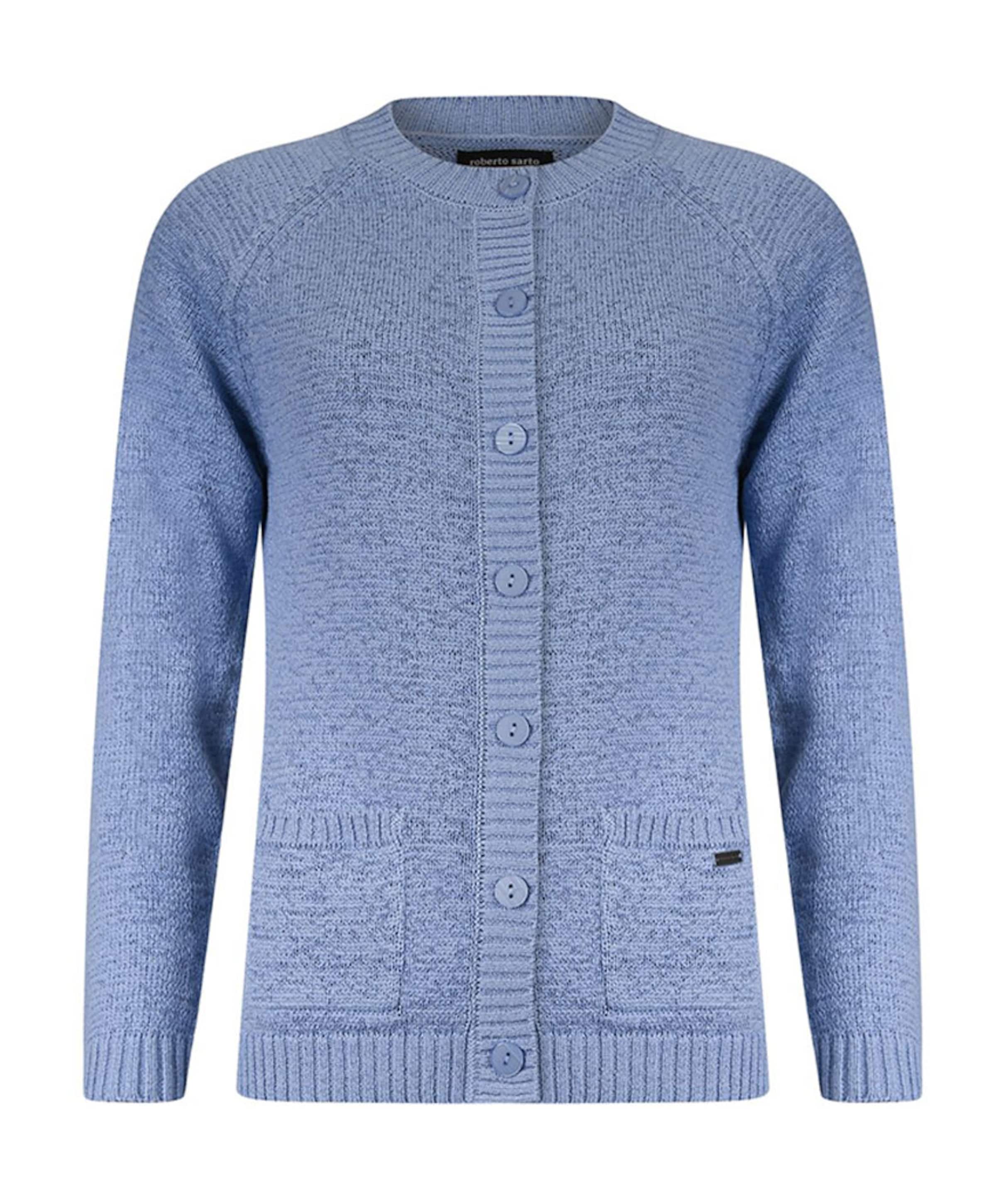 Dames vest blauw