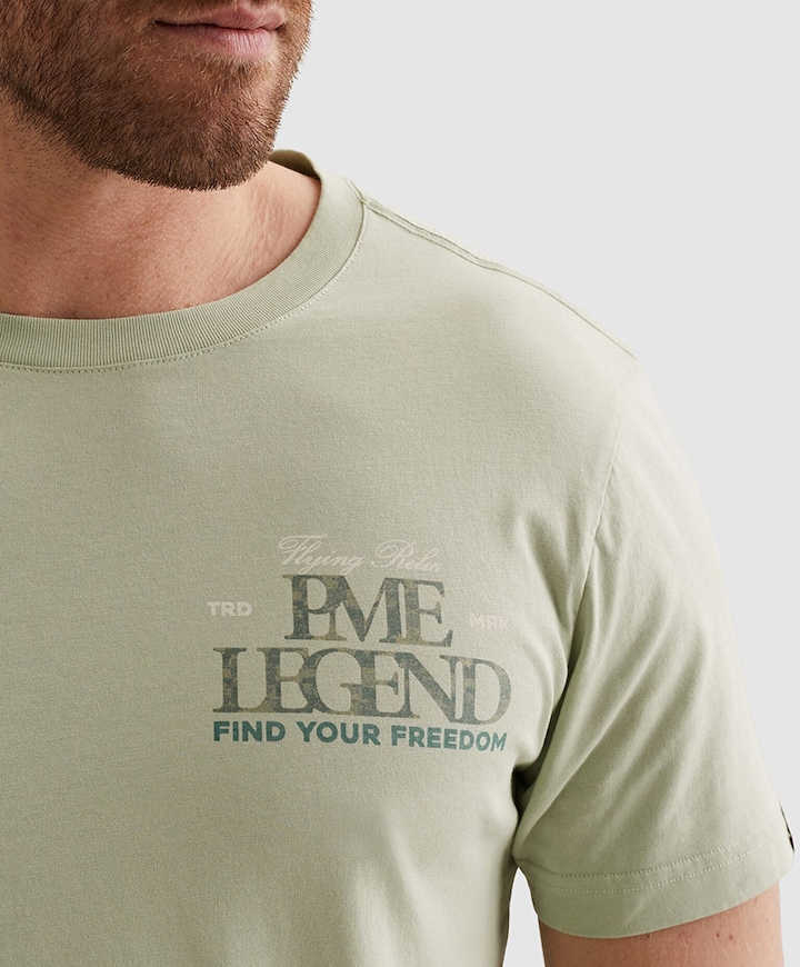 Heren T-shirt groen