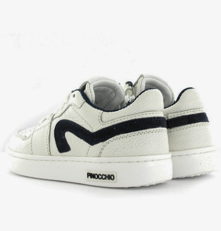 jongens veterschoenen wit