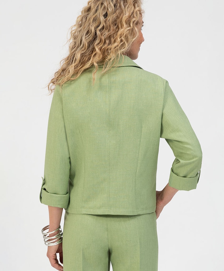 Dames blazer groen