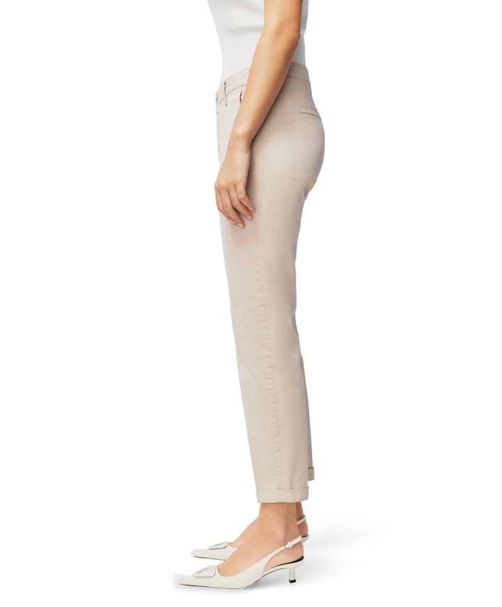 CHINO dames broek beige
