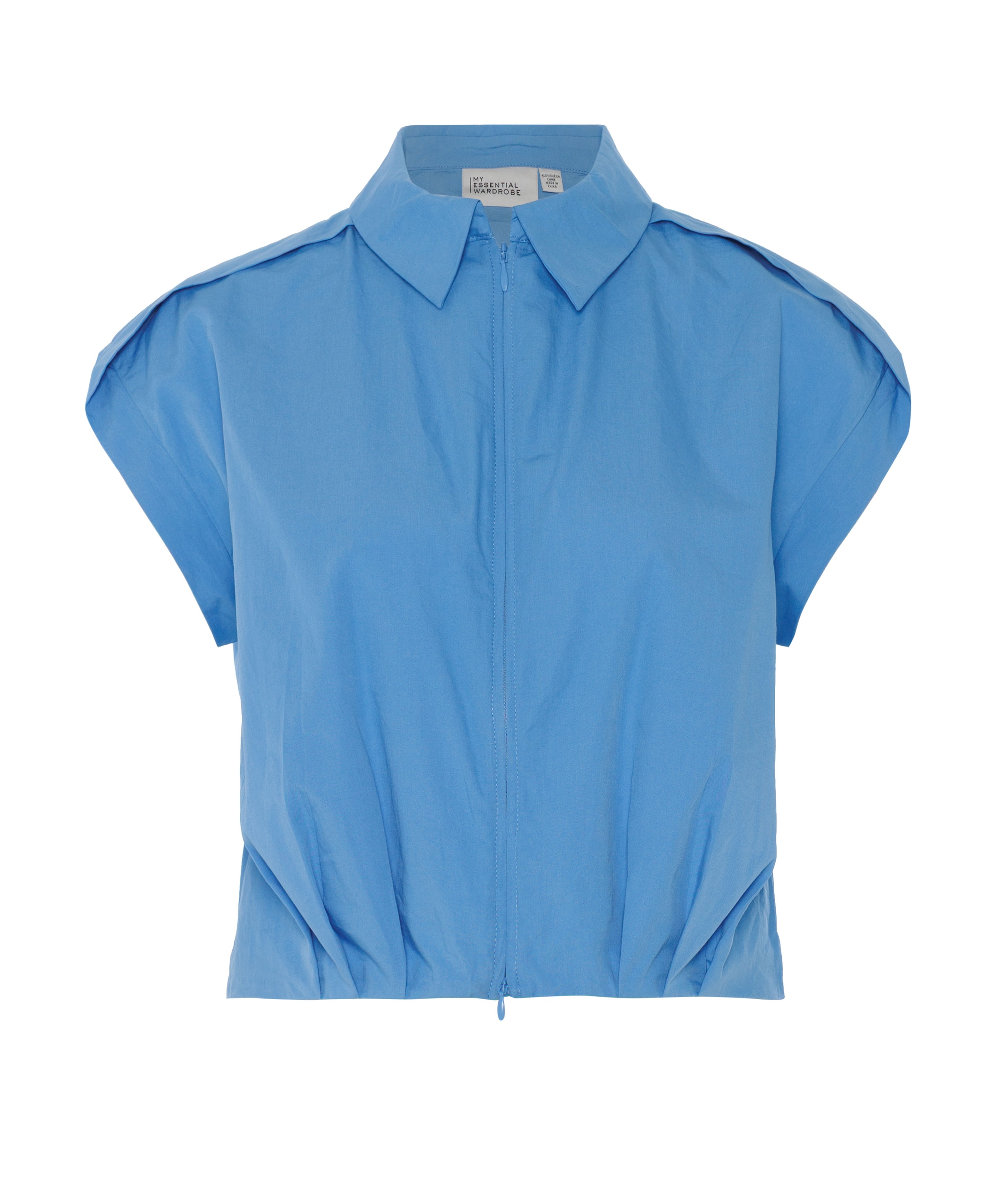 Dames blouse blauw