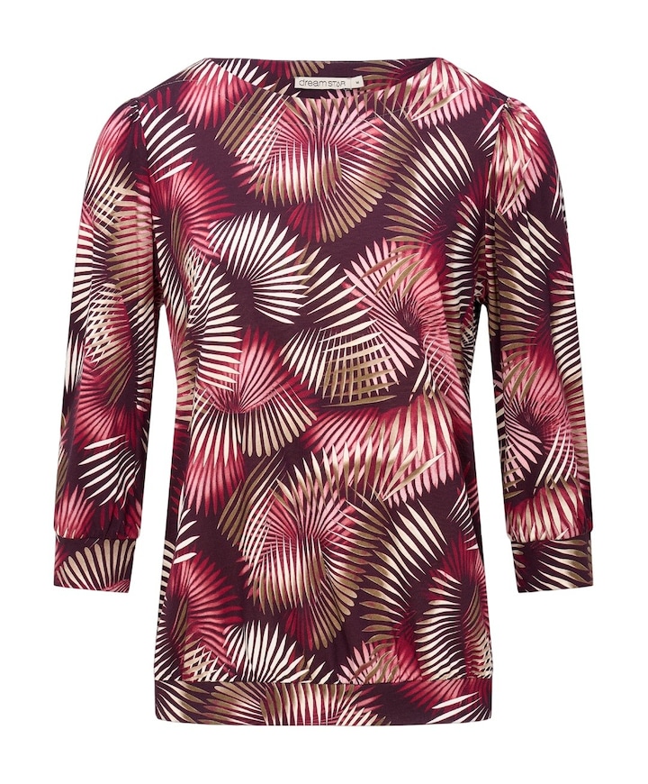 Dames longsleeve rood