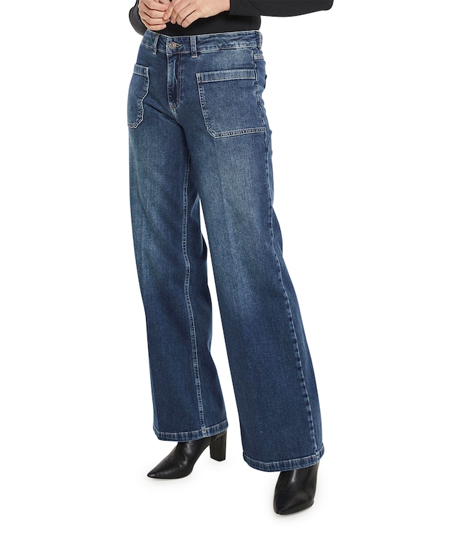Mira (Pocket) - Daily Denims - D153 jeans blauw