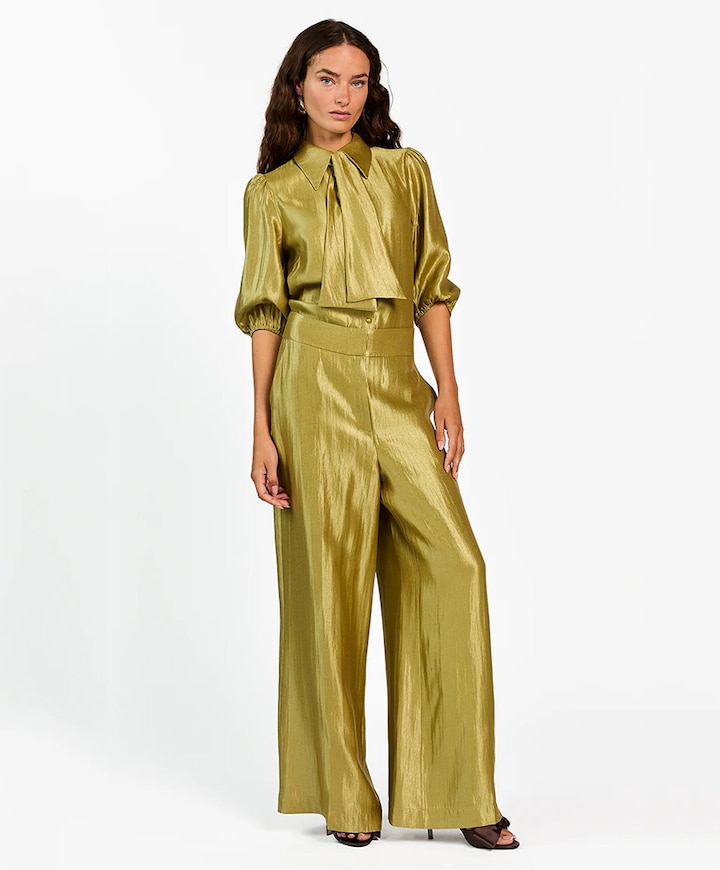 NORE SHINE RAY 517 dames broek groen