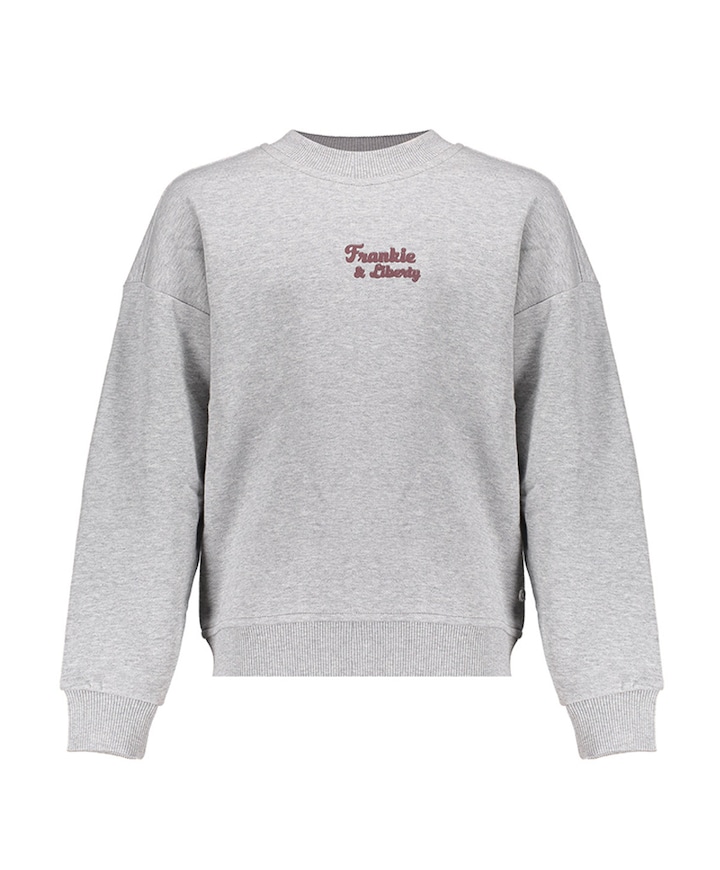 Meisjes sweater grijs