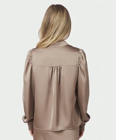 Dames blouse bruin