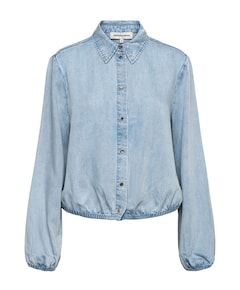 Dames blouse blauw