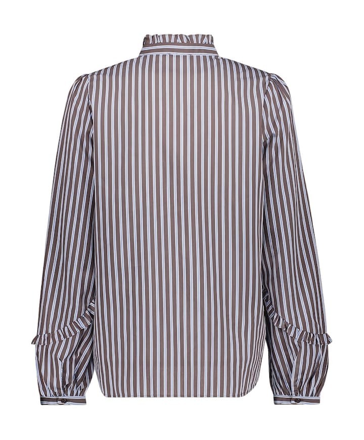 Dames blouse blauw