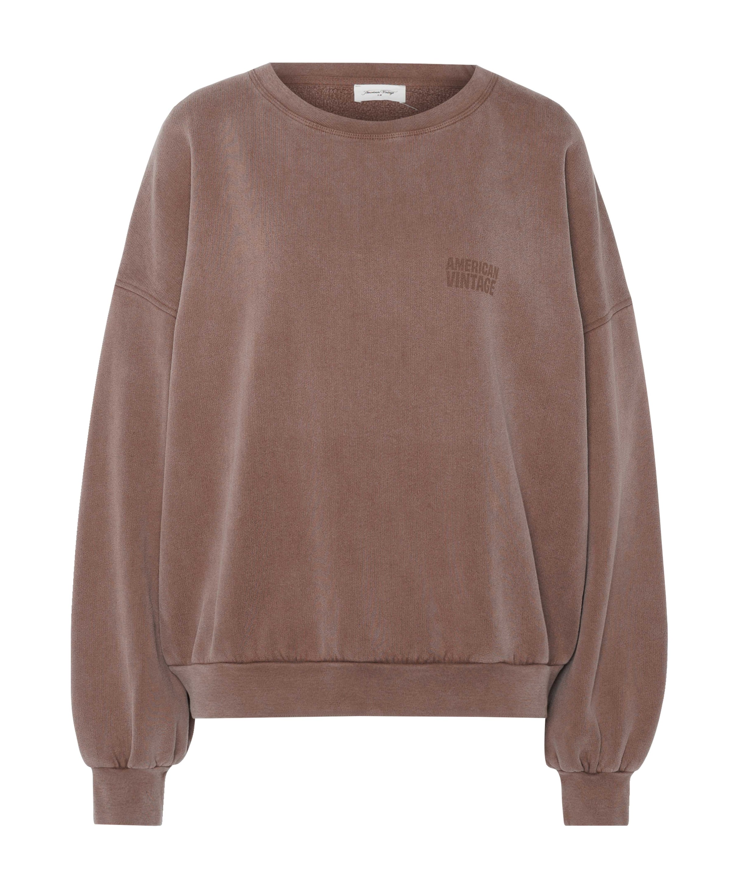Dames sweater bruin