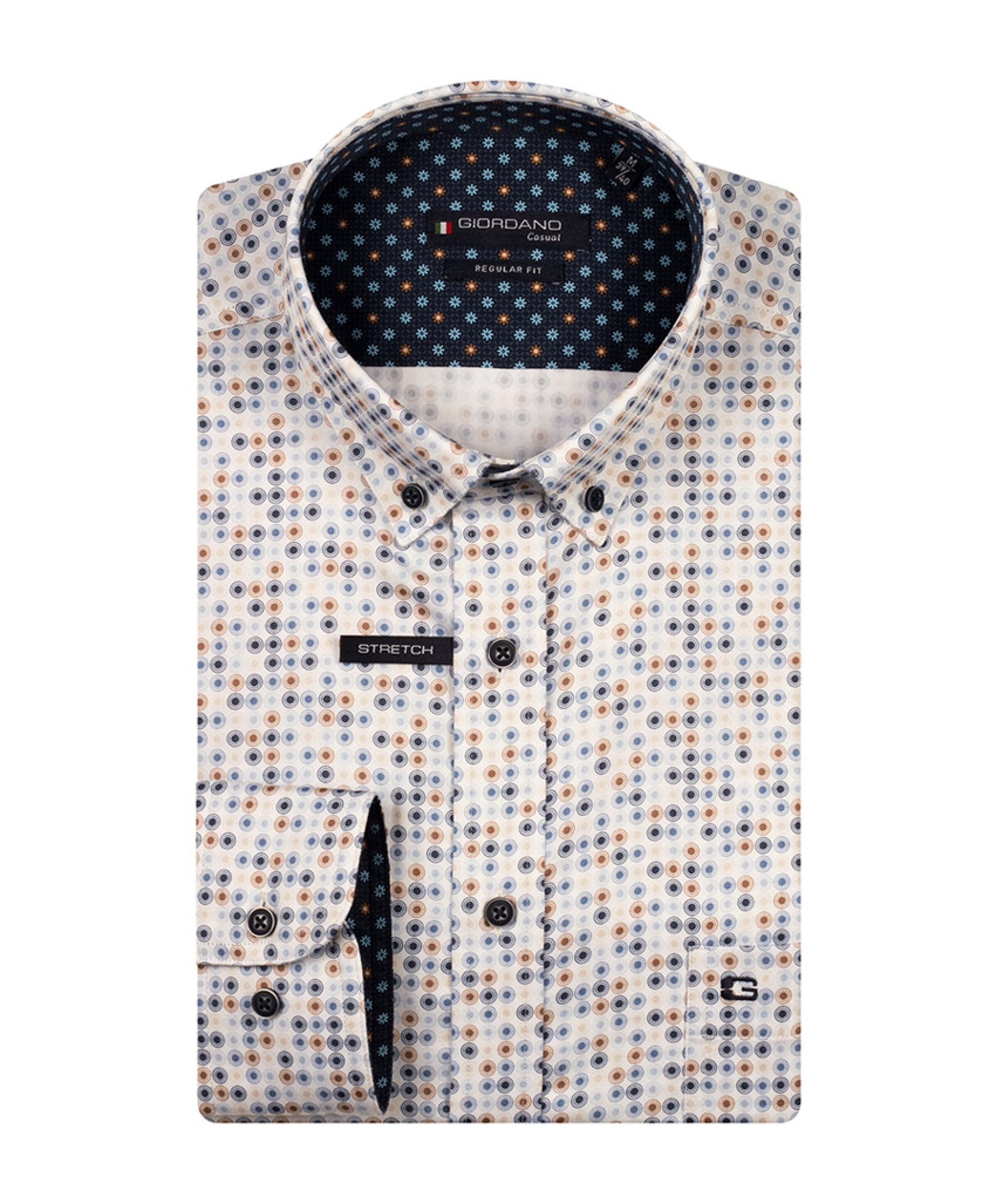 Overhemd lange mouw ecru