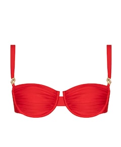 Dames bikinitop rood