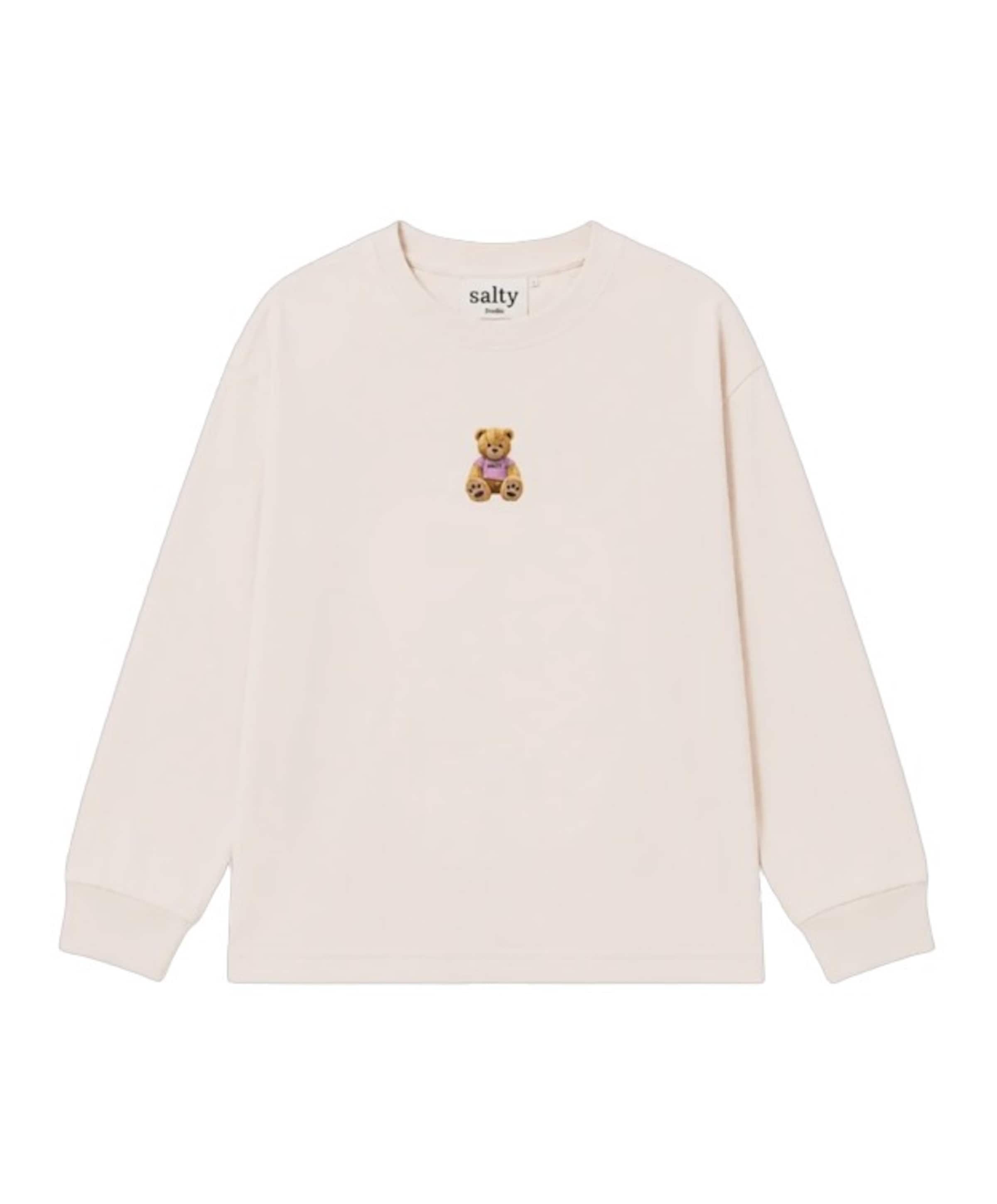 Uniseks longsleeve beige