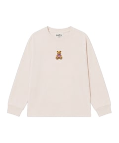 Uniseks longsleeve beige