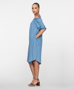 Dames jurk blauw