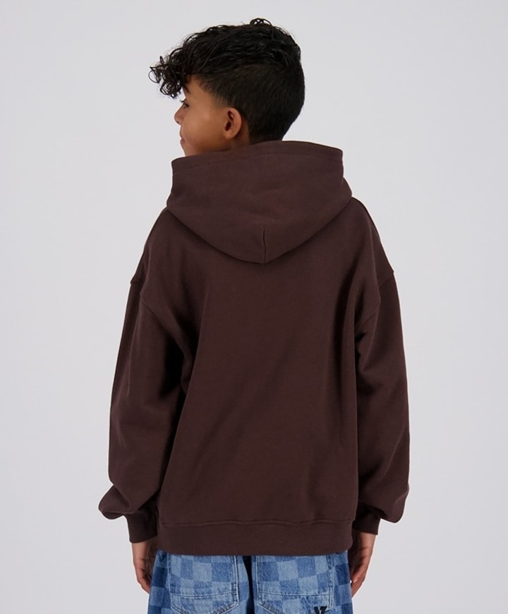 Jongens hoodie bruin