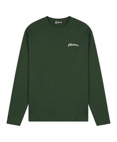 Heren longsleeve groen