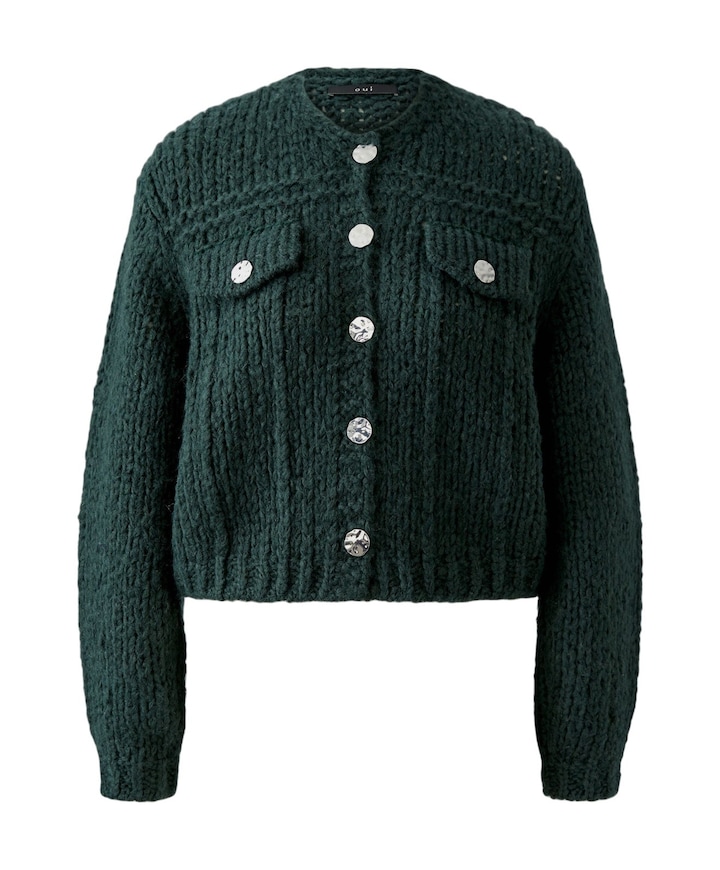 Dames vest groen