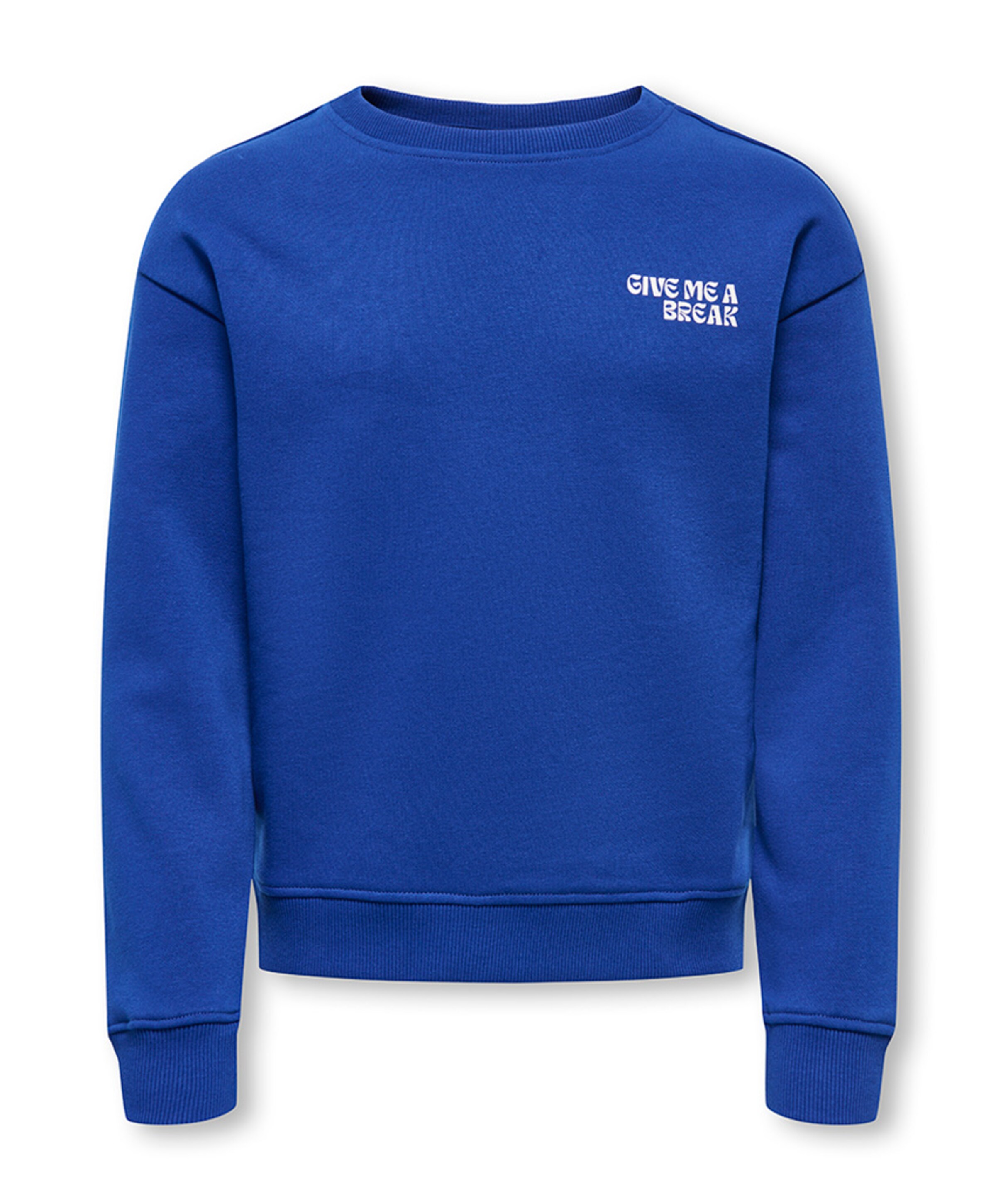 Meisjes sweater blauw