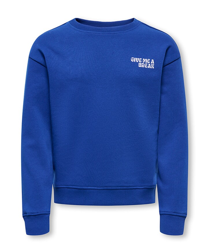 Meisjes sweater blauw