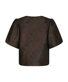Dames blouse bruin
