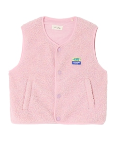 Meisjes gilet roze