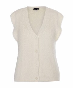 Gilet ecru