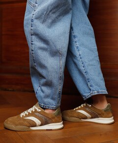 Kris Pax dames sneakers bruin