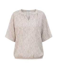 Dames blouse bruin