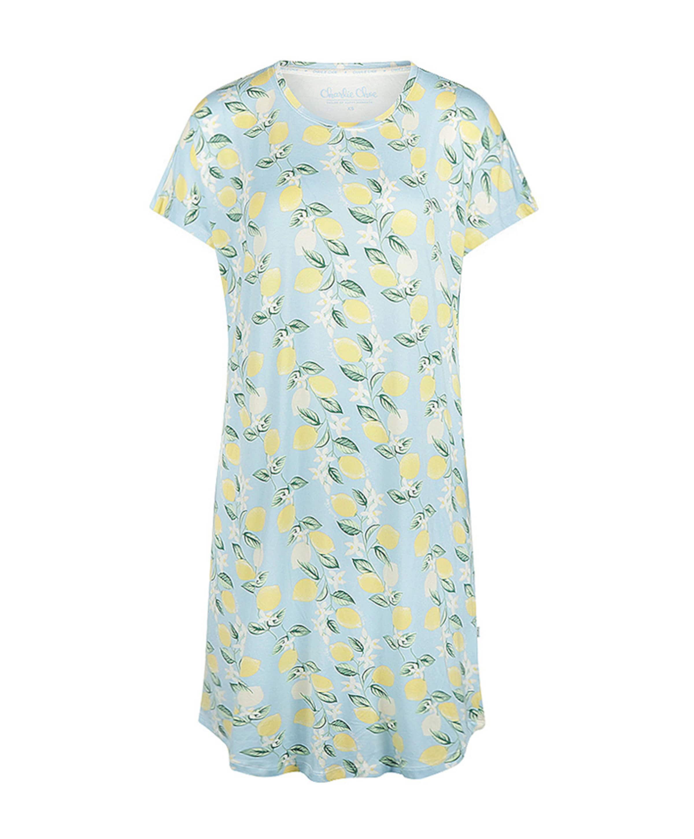 Dames nachthemd blauw