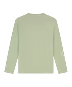 Heren longsleeve groen