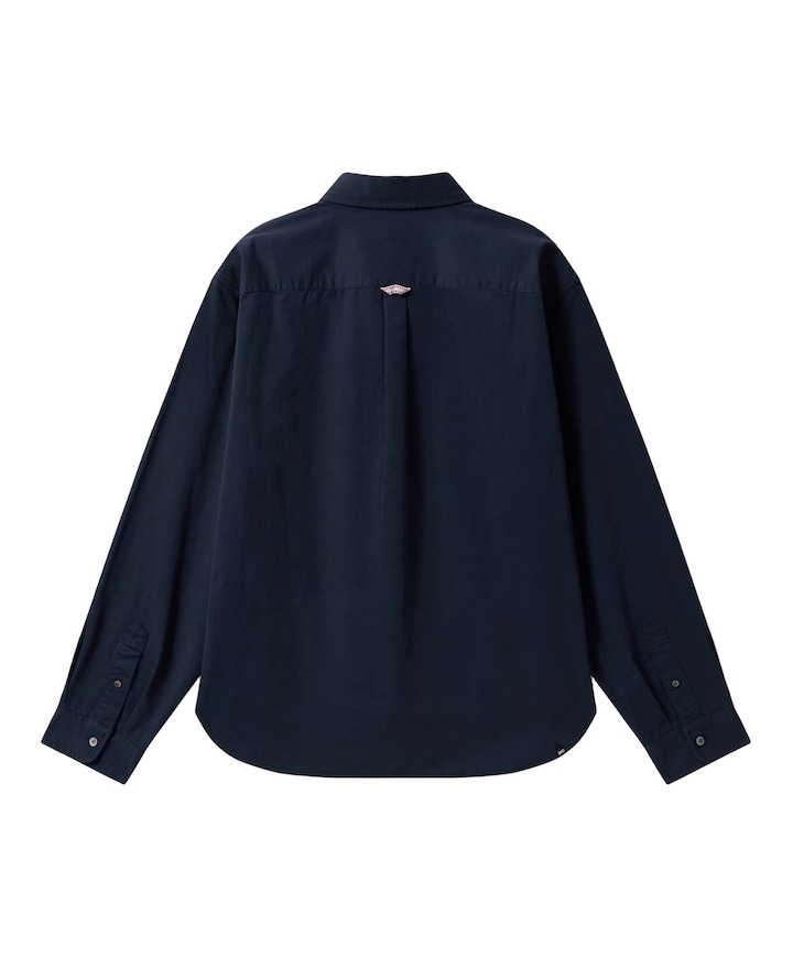 Heren overshirt blauw
