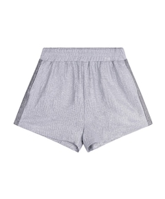 FOIL SHORTS dames korte broek grijs