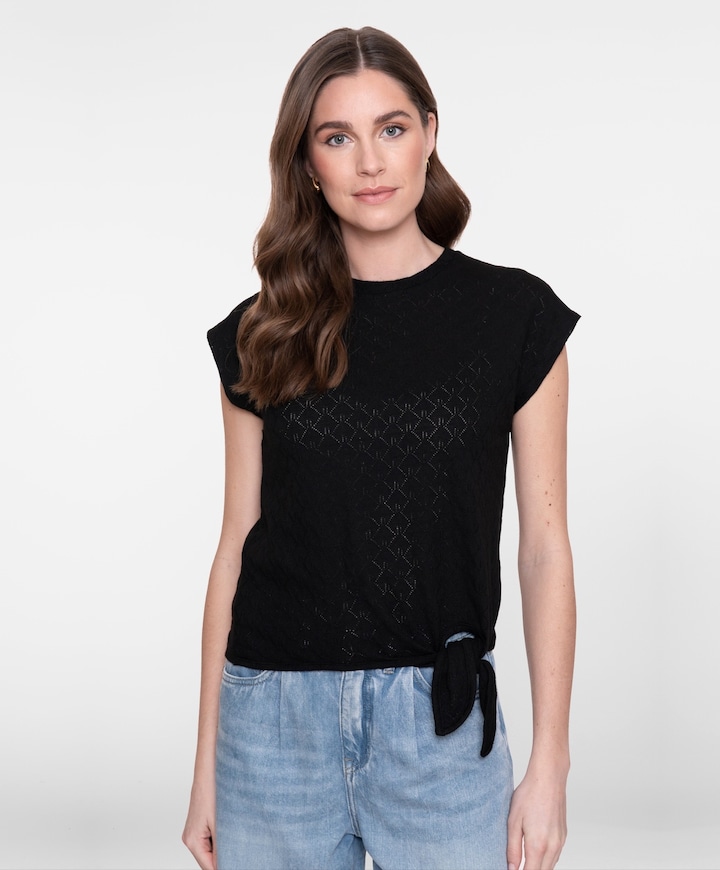 Dames top zwart