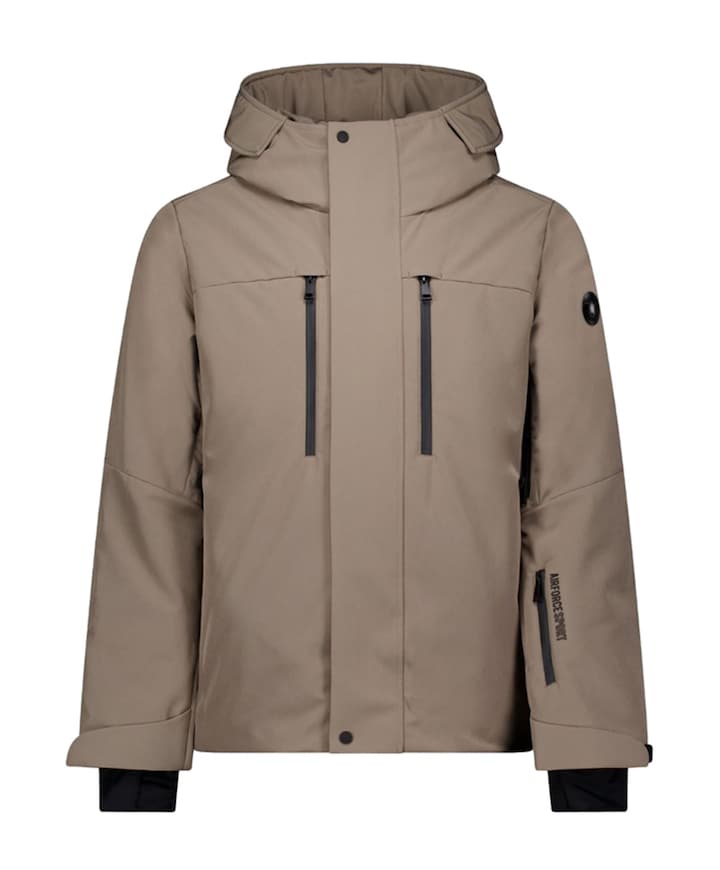 Heren ski-jas bruin