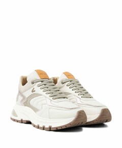 Liz Leighton dames sneakers beige