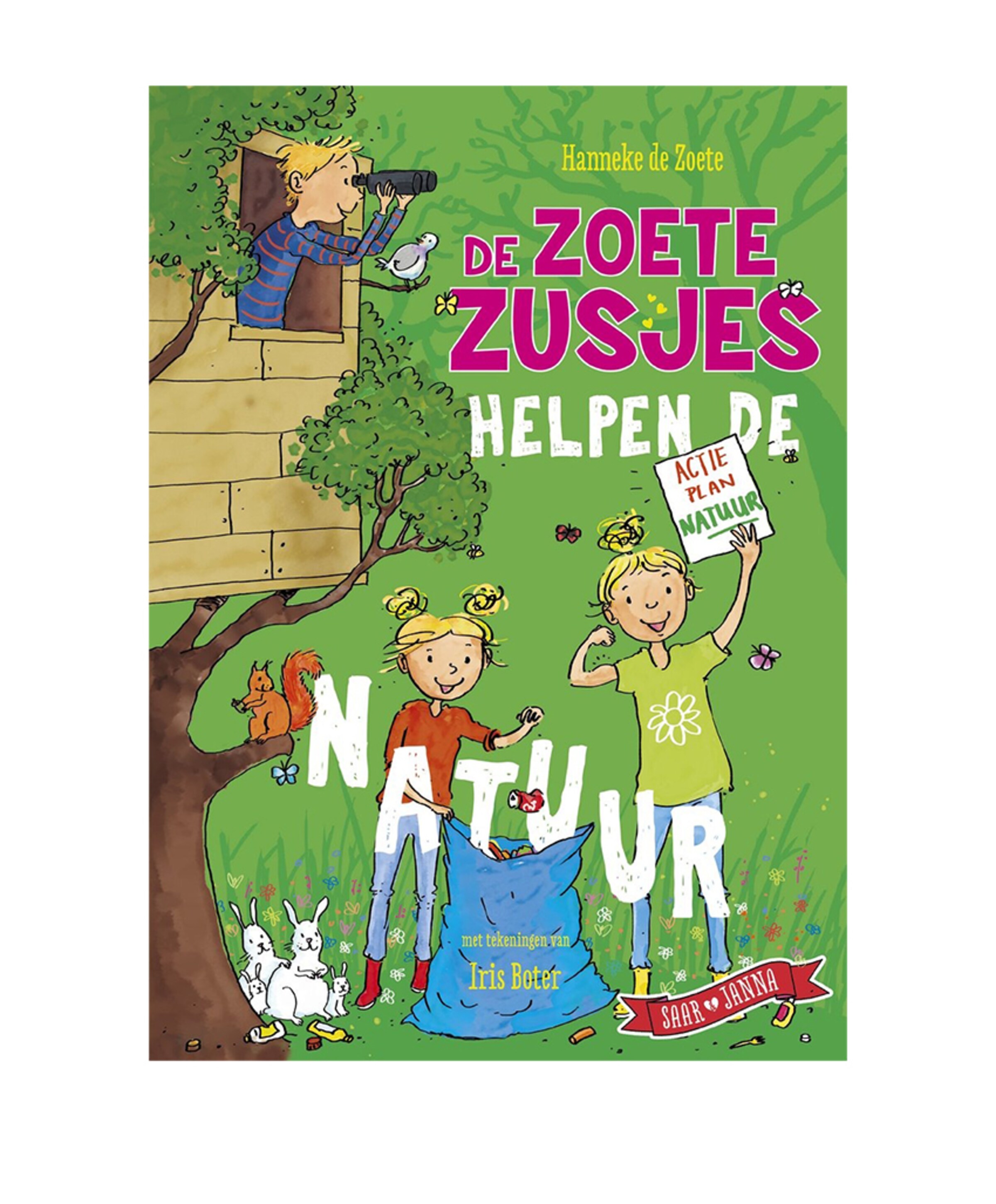 Boek De Zoete Zusjes helpen de natuur