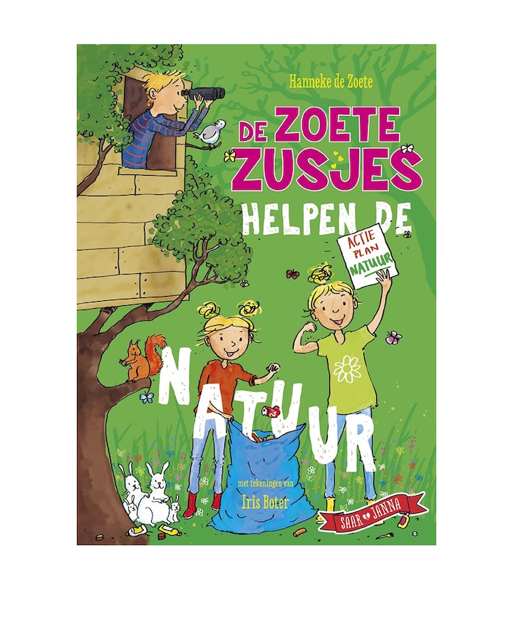 Boek De Zoete Zusjes helpen de natuur
