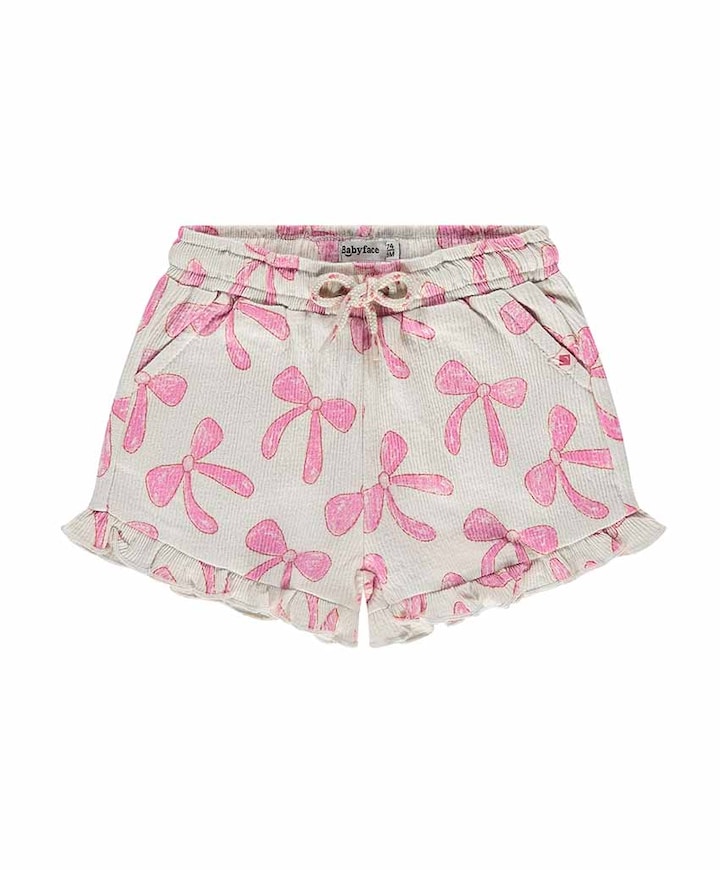 Baby Girls Shorts meisjes korte broek beige